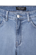FLARE DENIM PANTS -LIGHT BLUE