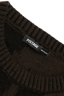 CHOCOLATE KNIT PULLOVER