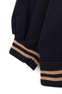 Embroidered Stripped Hoodie