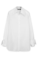 Padded White Shirt - white