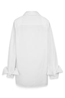 Padded White Shirt - white