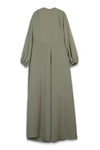 DRAPPED JUMPSUIT -OLIVE
