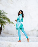 AQUA CLOUD SWIMSUIT-MINT GREEN