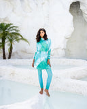 AQUA CLOUD SWIMSUIT-MINT GREEN