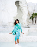 AQUA CLOUD SWIMSUIT-MINT GREEN