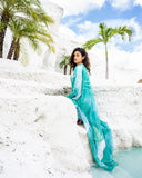 AQUA CLOUD SWIMSUIT-MINT GREEN