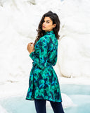 IRIS GREEN SWIMTOP -GREEN