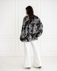 FLARE PANTS-OFF WHITE