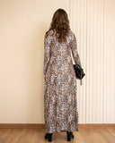 FITTED DRESS-SNAKE