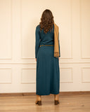 FITTED DRESS-TURQUOISE