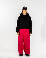 CARGO GABARDINE PANTS-FOSHIA