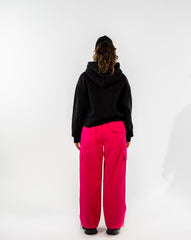 CARGO GABARDINE PANTS-FOSHIA