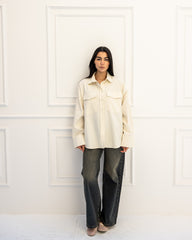 BALLOON WASHED PANTS-WASHED BLUE