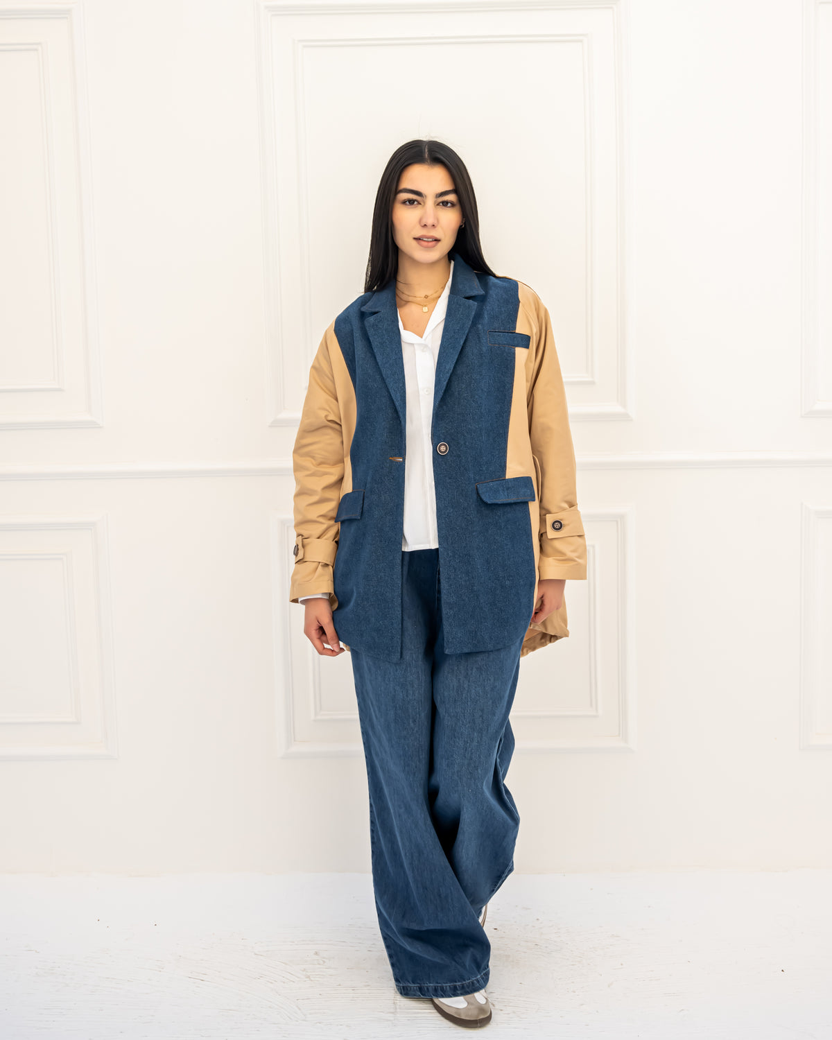 STRAIGHT DENIM PANT-DARK BLUE