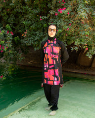 long nylon swimshirt-MIXED