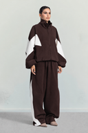 STRIDE BALLOON PANTS -BROWN