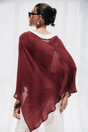 Effortless Flow Cape -MAROON