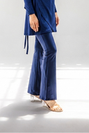 FLARE SWIMPANT - BLUE BLACK