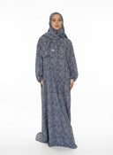 COMFY PRINTED ISDAL -BABY BLUE