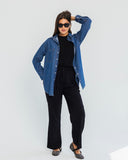 HIGH WAIST WIDE LEG PANTS-BLACK