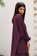 COMFY SHIRT -MAROON