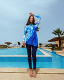 SLIM SWIMPANT - BLUE BLACK