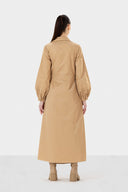 Wrapped Gabardine Dress
