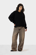 V-NECK KNIT PULLOVER