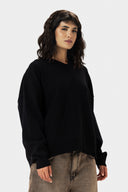 V-NECK KNIT PULLOVER