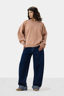V-NECK KNIT PULLOVER