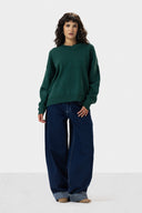 V-NECK KNIT PULLOVER