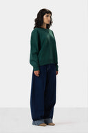 V-NECK KNIT PULLOVER