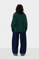 V-NECK KNIT PULLOVER