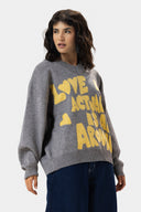YELLOW PATTERN PULLOVER