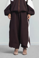 STRIDE BALLOON PANTS -BROWN