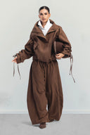 MELLOW JACKET -BROWN