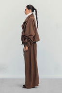 MELLOW BALLOON PANTS -BROWN