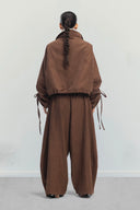 MELLOW BALLOON PANTS -BROWN