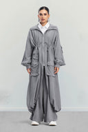 EVORA LONG JACKET -GRAY