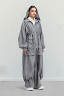 EVORA LONG JACKET -GRAY