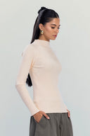 ESSENTIAL RIBBED TOP -SIMON