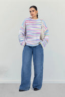 Elora Knit pullover -MIXED