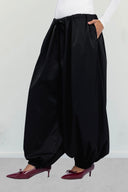 WATERPROOF BALLOON PANTS -BLACK