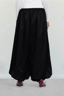 WATERPROOF BALLOON PANTS -BLACK