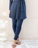 SLIM SWIMPANT - LIGHT BLUE BLACK