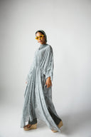 PAISLEY VEIL SWIM KIMONO -OLIVE