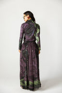 OBSIDIAN SWIM SKIRT -MAUVE