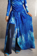 SEA BREEZE SWIM SKIRT -BLUE