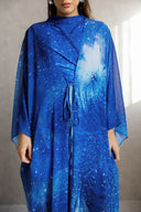 SEA BREEZE SWIM KIMONO -BLUE