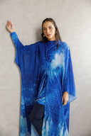 SEA BREEZE SWIM KIMONO -BLUE